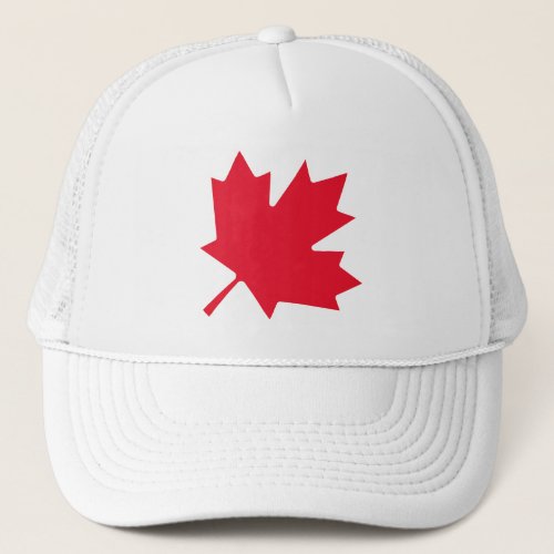 Canadian Maple Leaf Trucker Hat