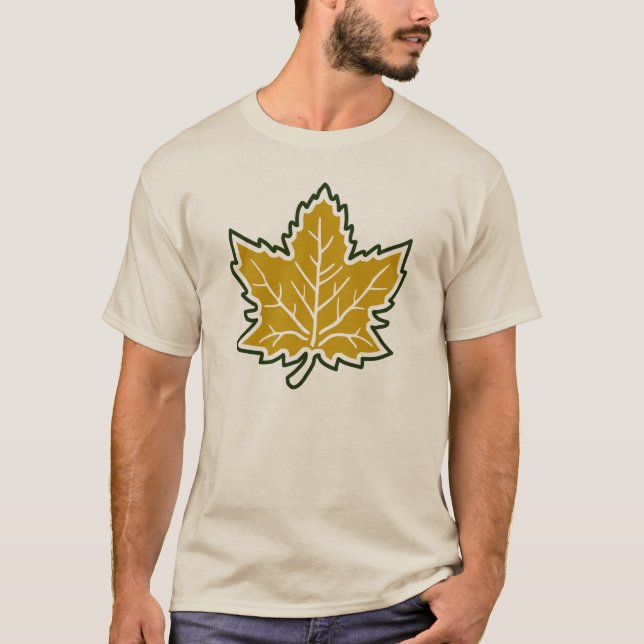 Canadian Maple Leaf Vintage Style CANADA T-Shirt (Front)