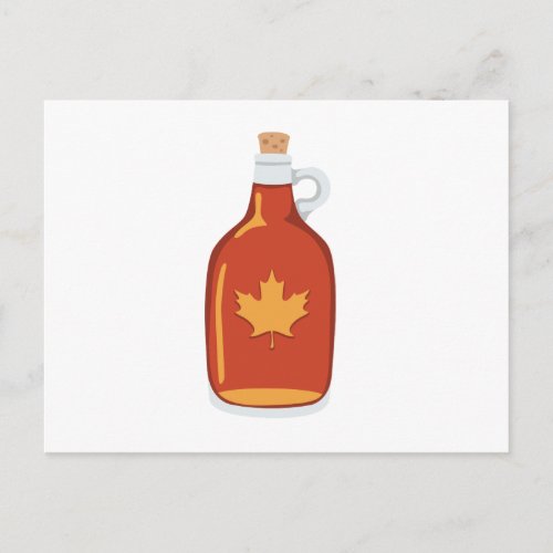 Canadian Maple Syrup Postcard
