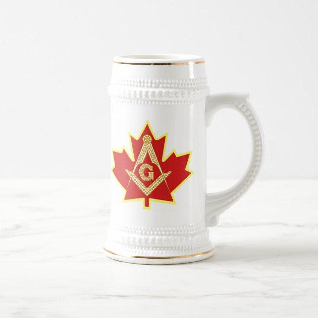CANADIAN MASON BEER STEIN (Right)