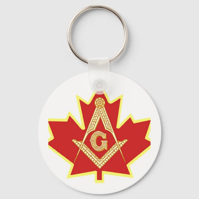 CANADIAN MASON KEYCHAIN (Front)