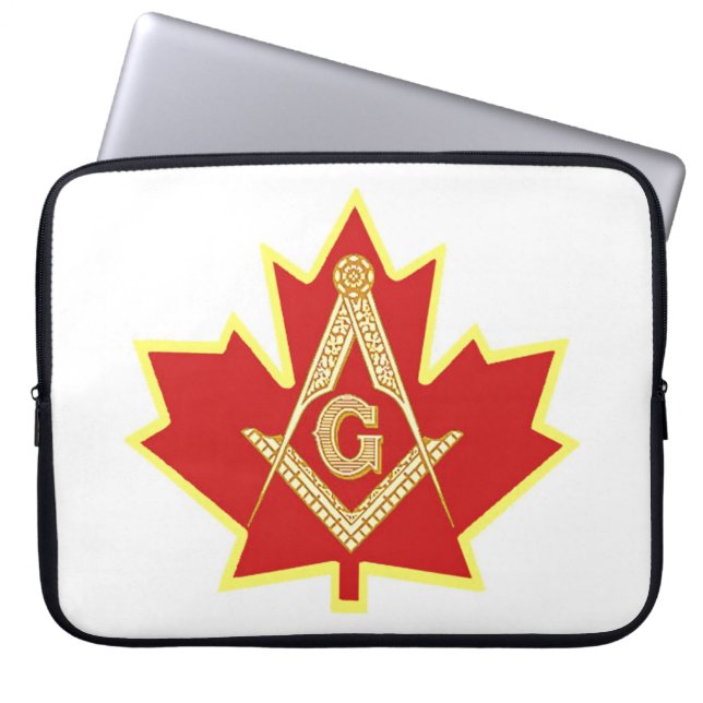 CANADIAN MASONS LAPTOP SLEEVE (Front)