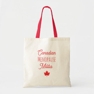 Canadian Menopause Militia Tote Bag