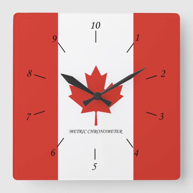 Canadian Metric Clock (Front)