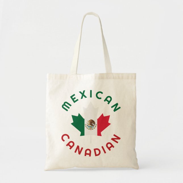 Canadian Mexican Roots  Tote Bag (Front)