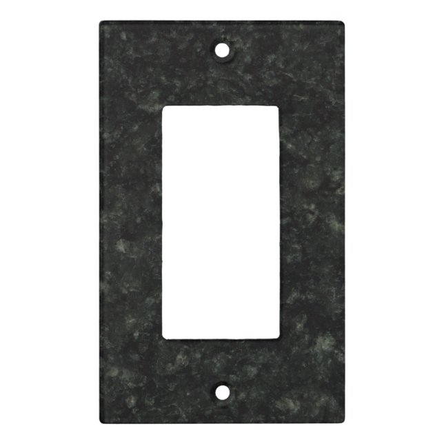 Canadian Mist Stone Pattern Background - Luxurious Light Switch Cover (Front)