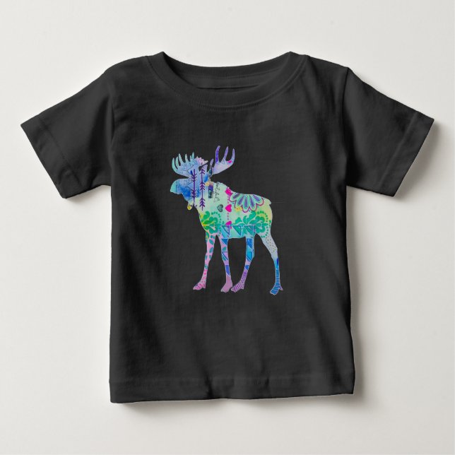 Canadian Moose Baby T-Shirt (Front)