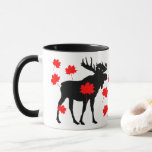 Canadian Moose Mug at Zazzle