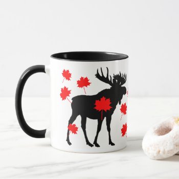 Canadian Moose Mug by Azorean at Zazzle
