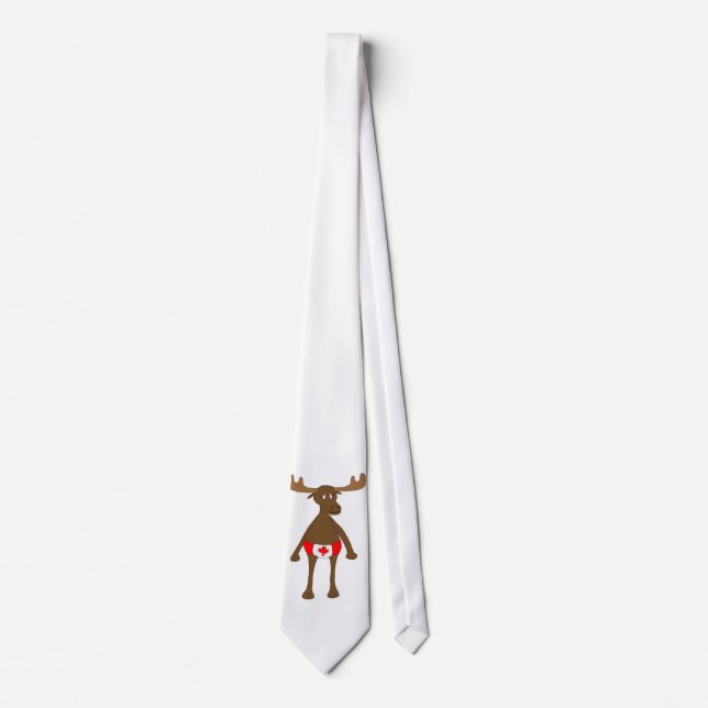 Canadian Moose Tie (Front)