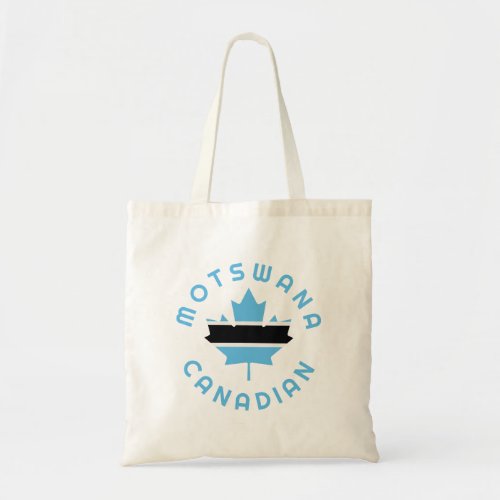 Canadian Motswana  Roots Tote Bag