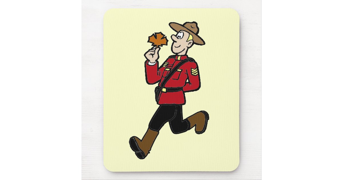 Canadian Mountie Mouse Pad | Zazzle Canadian Mountie Mouse Pad | Zazzle