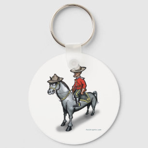 Canadian Mounty Keychain