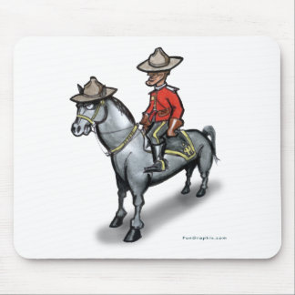 Canadian Mounty Mouse Pad