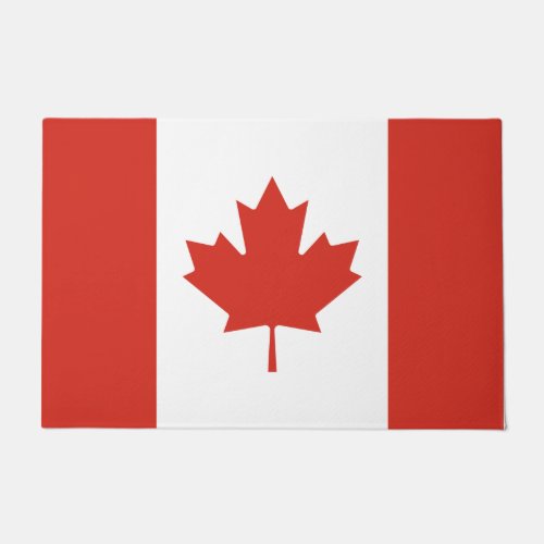 Canadian National Flag Maple Leaf Canada Flag Doormat