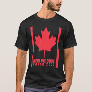 Canadian National Football Team Road To Qatar 202 T-Shirt