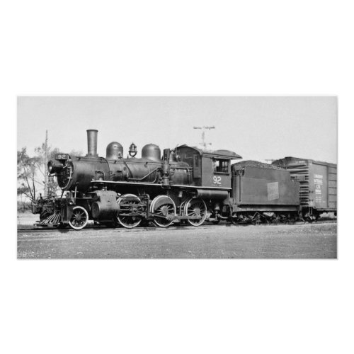 Canadian National Locomotive Engine 92 Port Dover Photo Print