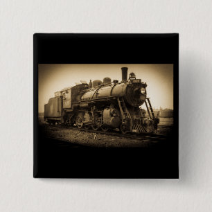 Canadian National Railroad Engine 2128 Button