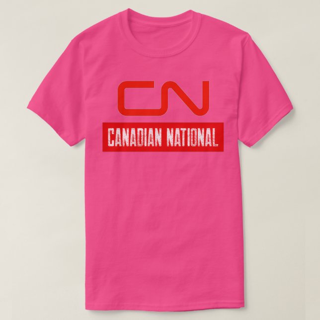 Canadian National Railway T-Shirt (Design Front)
