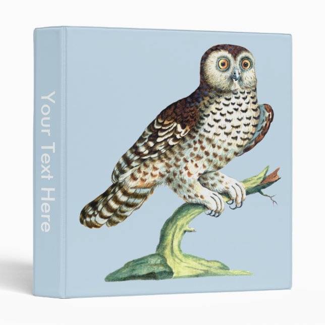 Canadian Night Owl Notebook Binder Saverio Manetti (Front/Spine)