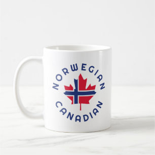 Canadian Norwegian Roots Coffee Mug