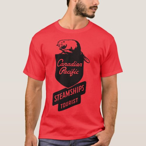 Canadian Pacific Steamships Tourist T_Shirt