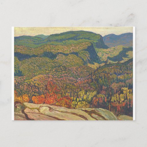 Canadian Painter Jackson Forest Wilderness Postcard