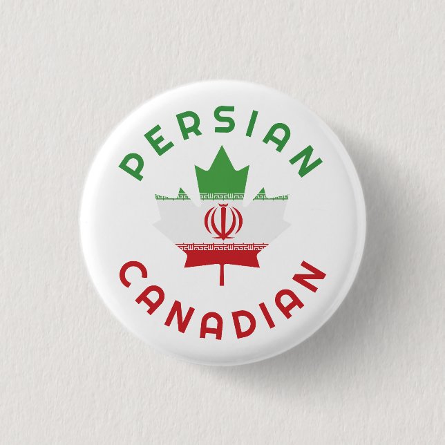 Canadian Persian Roots Button (Front)
