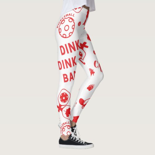 Canadian Pickleballs XL tile size Leggings