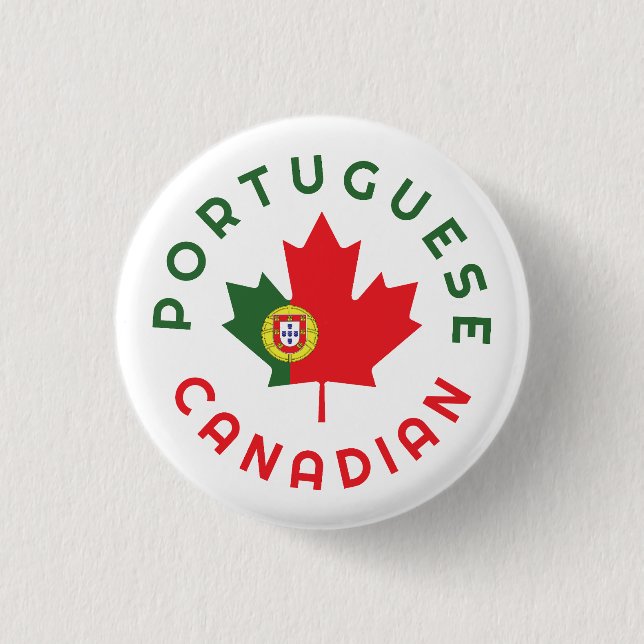 Canadian Portuguese   Roots  Button (Front)