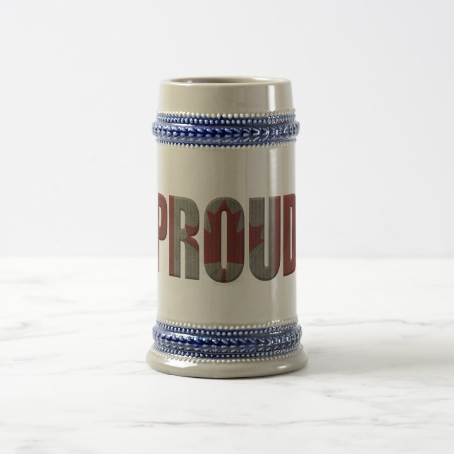 Canadian pride beer stein (Center)