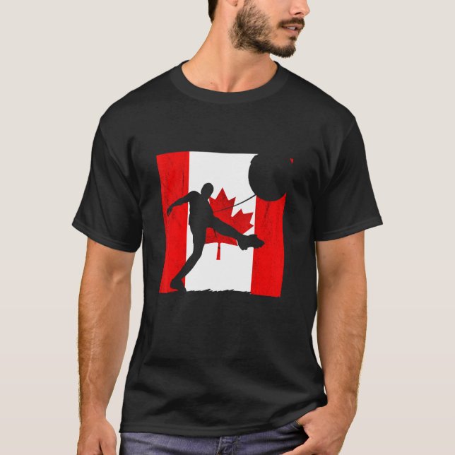 Canadian Pride Canada Soccer Team Maple Leaf Canad T-Shirt (Front)