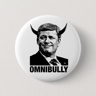 Canadian Prime Minister Stephen Harper - Omnibully Button