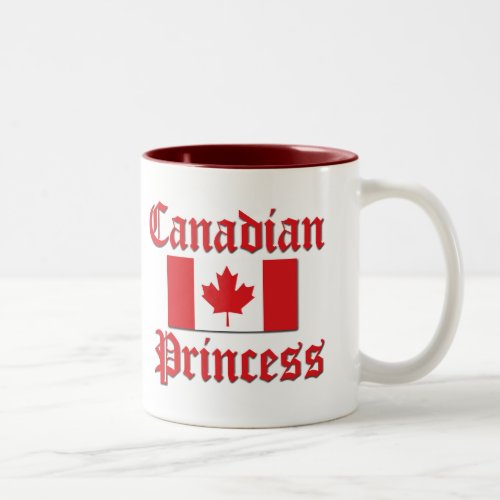 Canadian Princess Two_Tone Coffee Mug