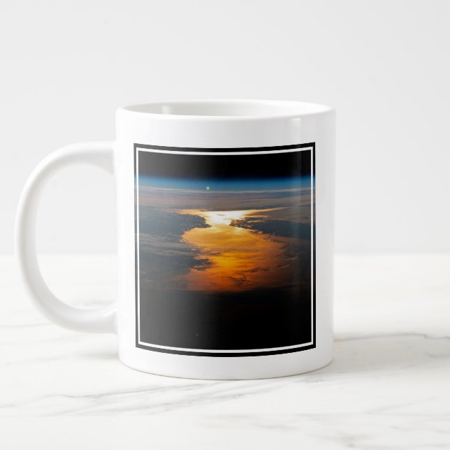 Canadian Provinces Of Newfoundland And Labrador. Giant Coffee Mug (Left)