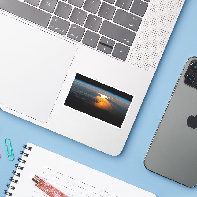 Canadian Provinces Of Newfoundland And Labrador. Sticker (Laptop w/ iPhone)