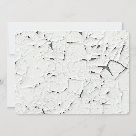 Canadian Red Maple Leaf CANADA Peeling Paint Print (Back)