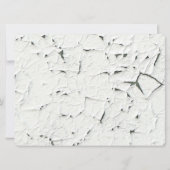 Canadian Red Maple Leaf CANADA Peeling Paint Print (Back)