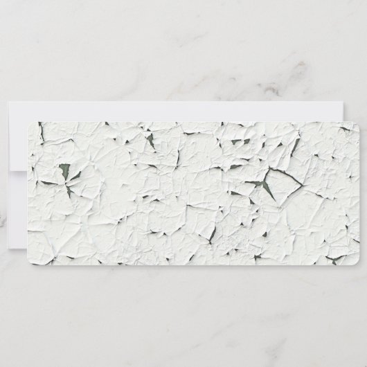 Canadian Red Maple Leaf CANADA Peeling Paint Print (Back)