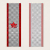 Canadian Red Maple Leaf on Carbon Fiber Print (Front & Back)