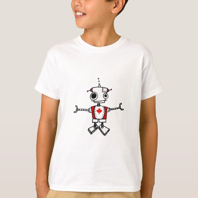 Canadian Robot T-Shirt (Front)