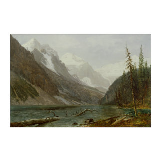Canadian Rockies (1889) - Albert Bierstadt Poster Acrylic Print