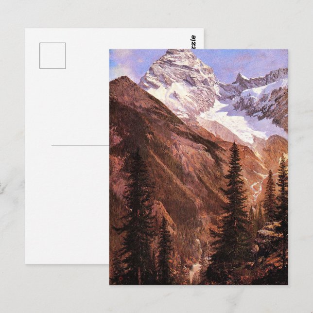 Canadian Rockies by Albert Bierstadt Postcard (Front/Back)