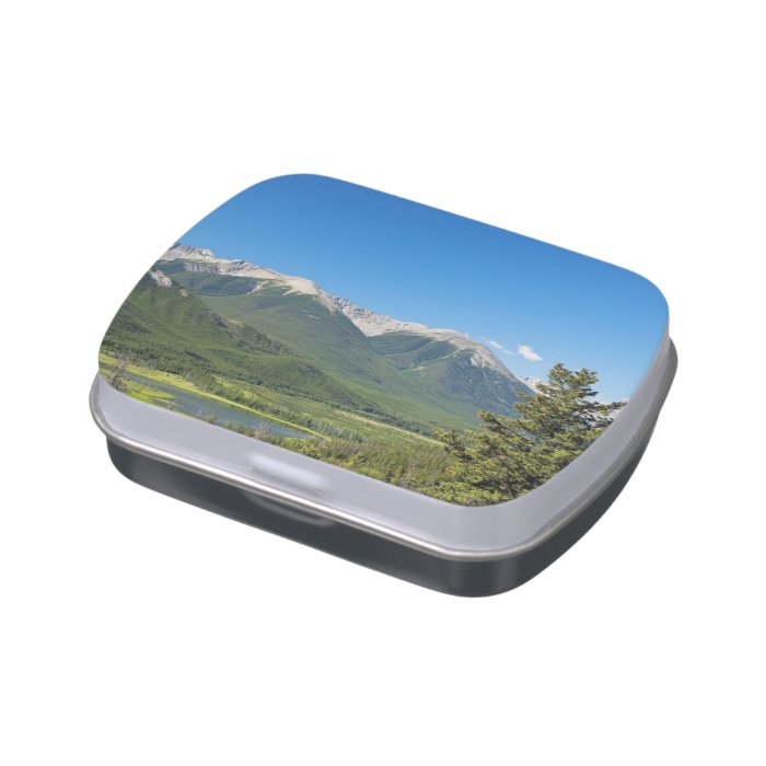 Canadian Rockies Candy Tin