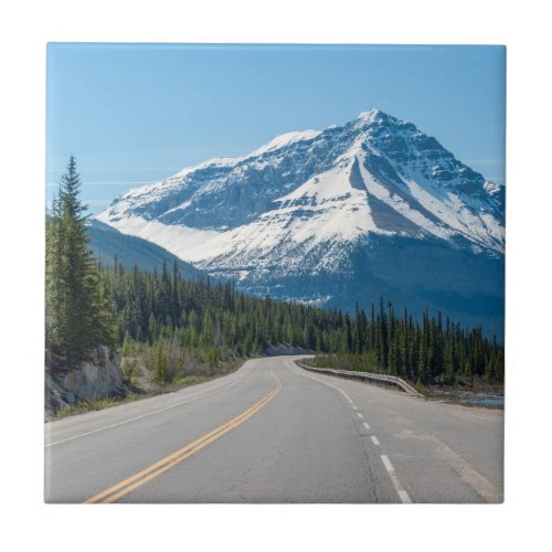 Canadian Rockies _ Icefields Parkway Highway 93 Ceramic Tile