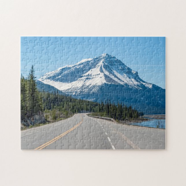 Canadian Rockies - Icefields Parkway Highway 93 Jigsaw Puzzle (Horizontal)