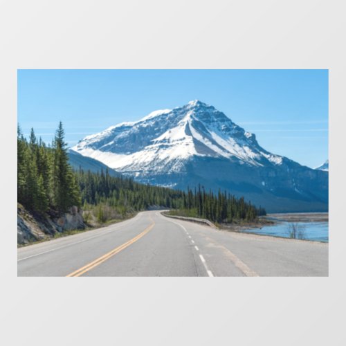 Canadian Rockies _ Icefields Parkway Highway 93 Window Cling