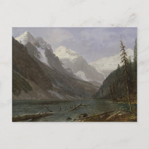 Canadian Rockies Lake Louise Albert Bierstadt Postcard