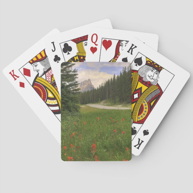 Canadian Rockies Poker Cards (Back)