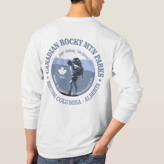 Canadian Rocky Mountain Parks T-Shirt (Back)